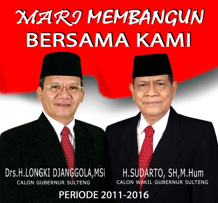 Mengenal Lebih Dekat Pasangan Calon Gubernur Longki’S