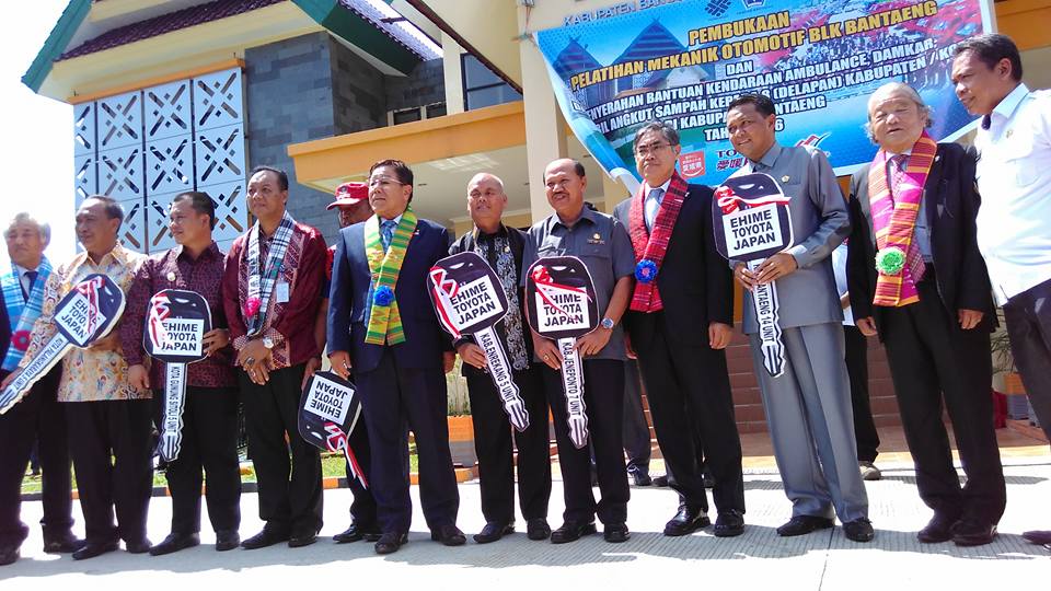 Melalui Bantaeng 8 Kabupaten/Kota Dapat Hibah Dari Jepang