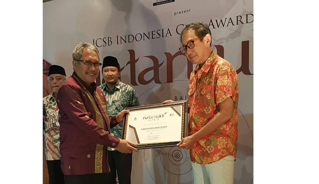 Penghargaan Natamukti Satria diraih Kabupaten Bantaeng