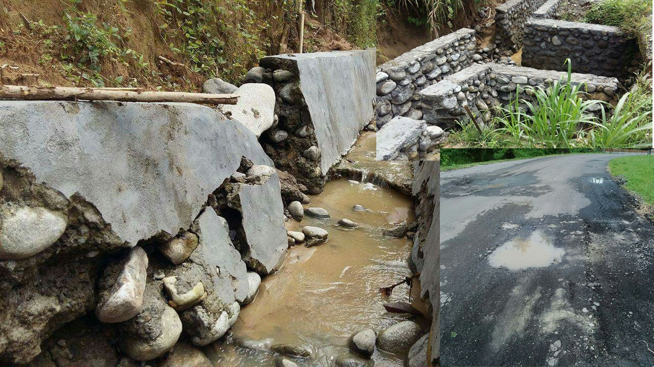 Proyek Pelebaran Jalan Ogoamas  – Siboang “Hancur”