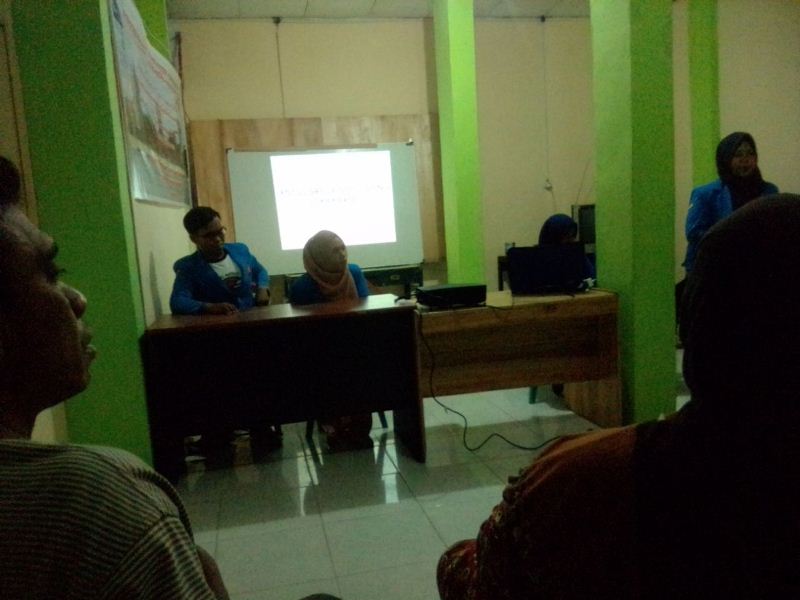 FGD Ala Mahasiswa Untad Angkatan ke 77