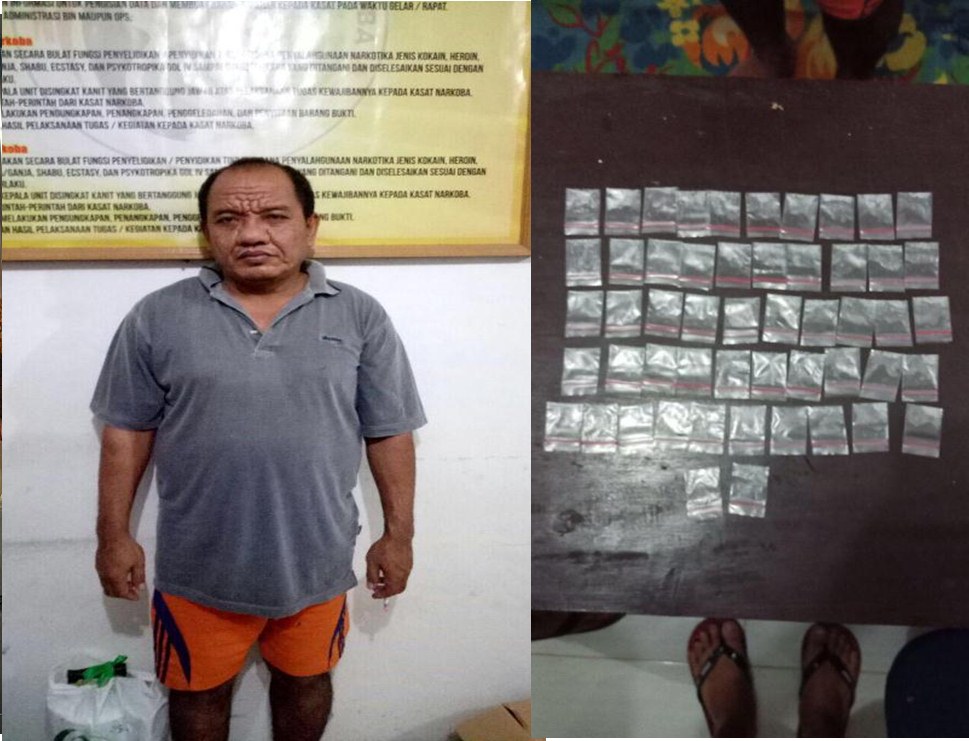 Polisi  Temukan 52 Pake Sabu-Sabu di Rumah Jendral