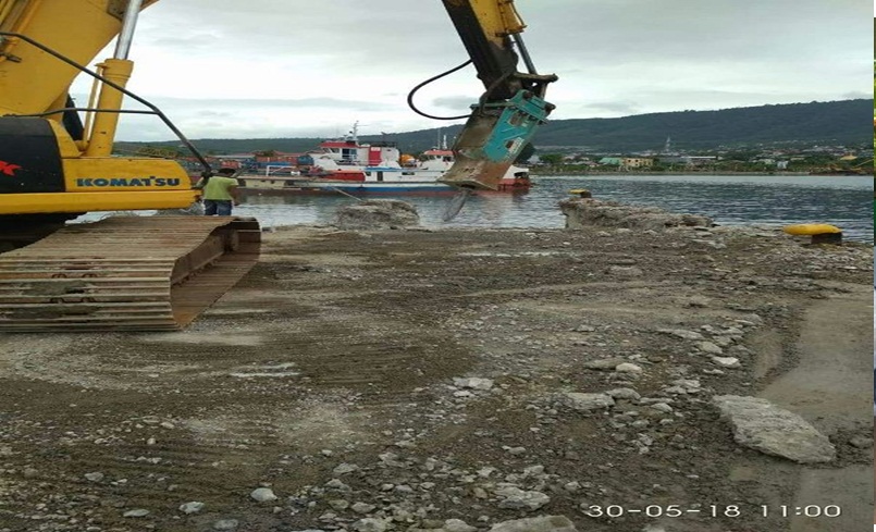 Proyek Penambahan Pelabuhan Tilong Dimulakan