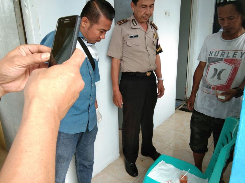 Polres Banggai Periksa Urine Supir Angkutan Umum