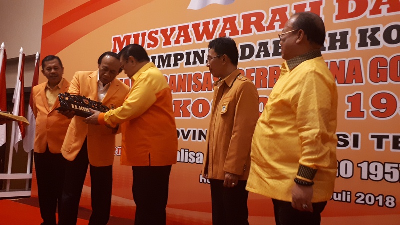 Muh.Irwan Lapatta Calon Tunggal Ketua Kosgoro Sulteng