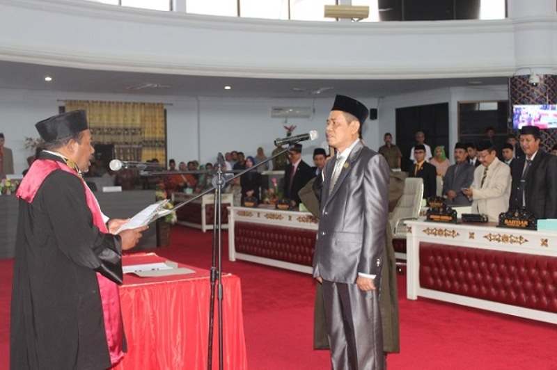 Azis Rauf Gantikan M.Yasin  Pimpin DPRD Donggala