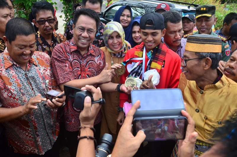 Atlit ASEAN Games Asal Pinrang Dapat Apresiasi dari BUPATI