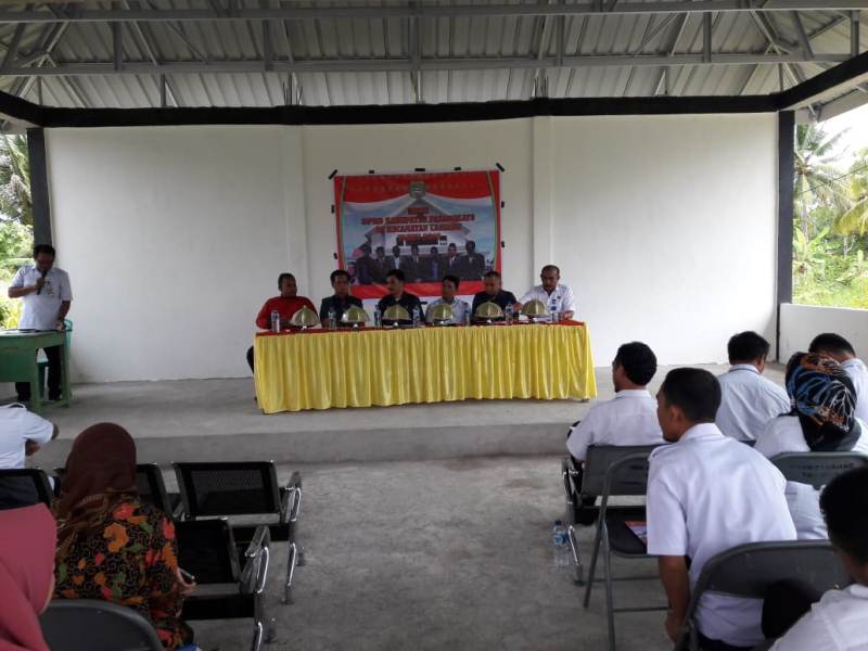 Jelang Akhir Tahun, 5 Anggota DPRD Pasangkayu Temui Konstituen