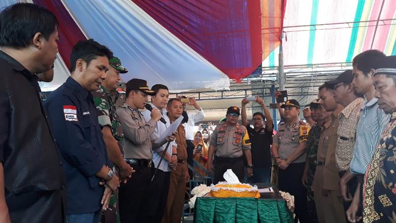 Kapolres Donggala Bangun Sinergitas Dengan Kominda