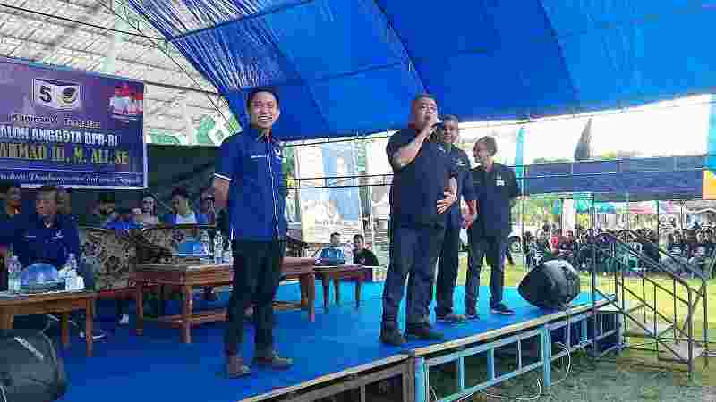 Ahmad H.Ali Tegaskan Nasdem Harus Menang di Morowali