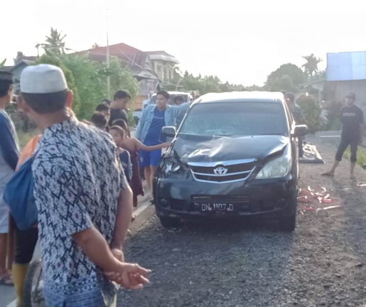 Mobil Berplat Tolitoli Tewaskan 3 Wanita Jamaah Subuh di Sarjo