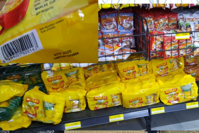 Mie Gelas Kadaluarsa di BNS,  Perdagi  Palu Diduga Lakukan Pembiaran