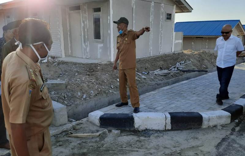 Proyek Amburadul di Huntap Tondo, Walikota Mengaku Kecewa