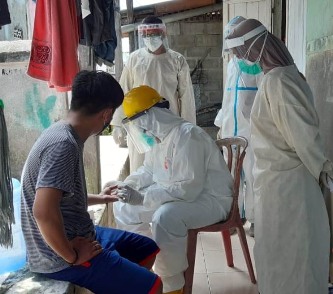 Terkonfirmasi ketambahan 10 Positif Hasil Swab di Buol