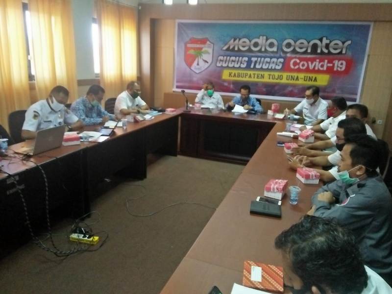 Terkait  Pilkada, Pemda Touna, KPU, Bawaslu dan OPD  Rakor Bersama