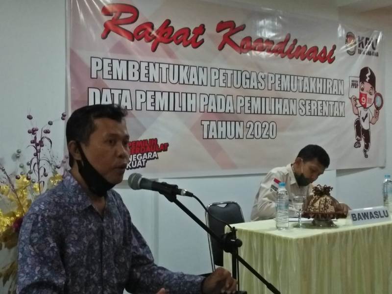 KPU Touna Gelar Rakor Pembentukan PPDP