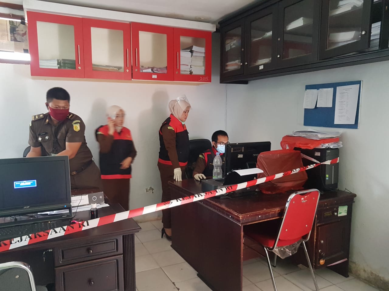 Penyidik Kejati Sita Komputer dan Laptop Berisi Dokumen Pembayaran Jembatan Palu IV