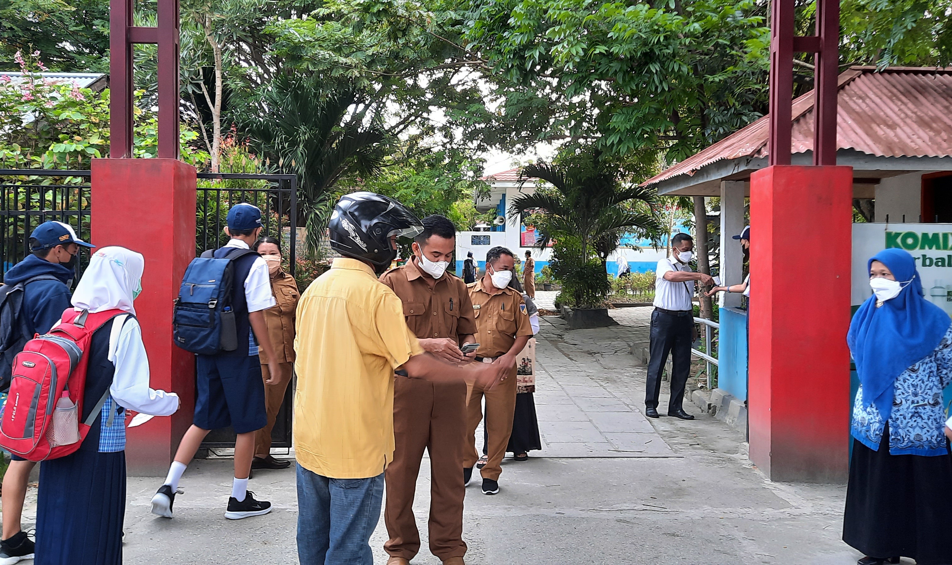 Dua Tahun Covid19, Palu Mulai Sekolah Tatap Muka Hari Ini