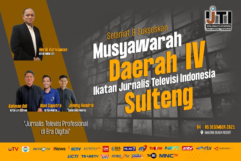 IJTI Sulteng Bermusyawarah Daerah IV