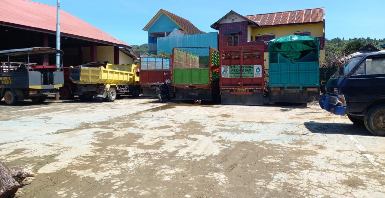 Lakukan Razia Di 3 SPBU, Polres Tolitoli Amankan Kendaraan Roda 6 Tangki Modif