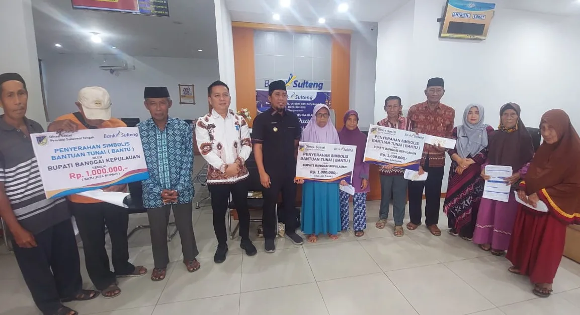 Pemprov Sulteng Salurkan Rp10 Miliar ke Warga Miskin