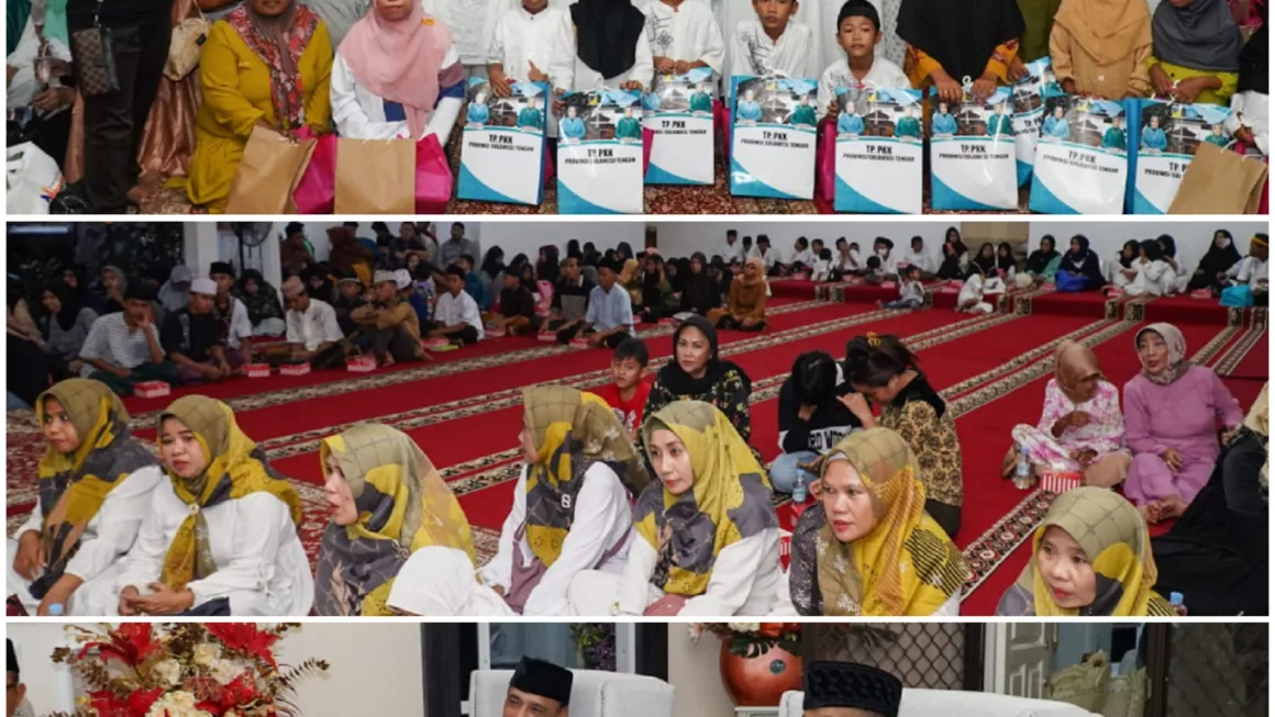 Merajut Keberkahan, Pemprov. Sulteng Gelar Buka Puasa Bersama Anak Panti Asuhan dan Penyandang Disabilitas