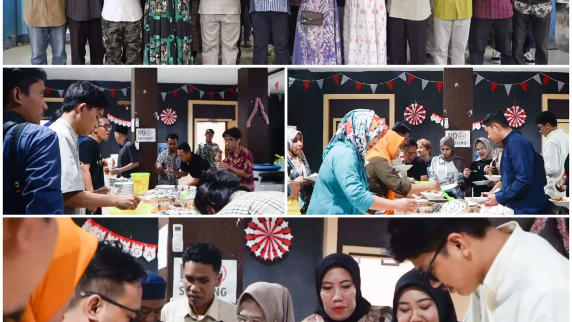 Perkuat Silahturahmi, Dinas Kominfo Santik Sulteng Gelar Buka Puasa Bersama