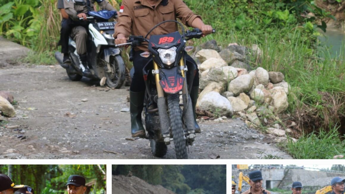 Pj Bupati Rachmansyah Ismail Tinjau Wilayah Rawan Banjir