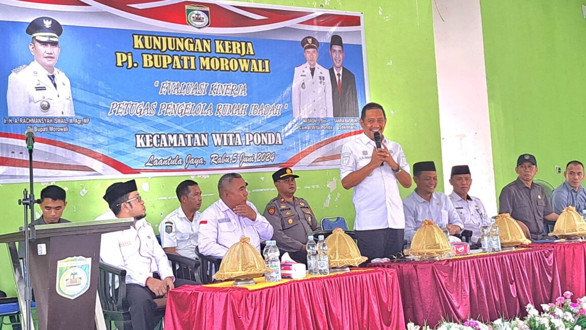 Pj Bupati Rachmansyah Naikkan Insentif Pengelola Rumah Ibadah Rp, 1 Juta