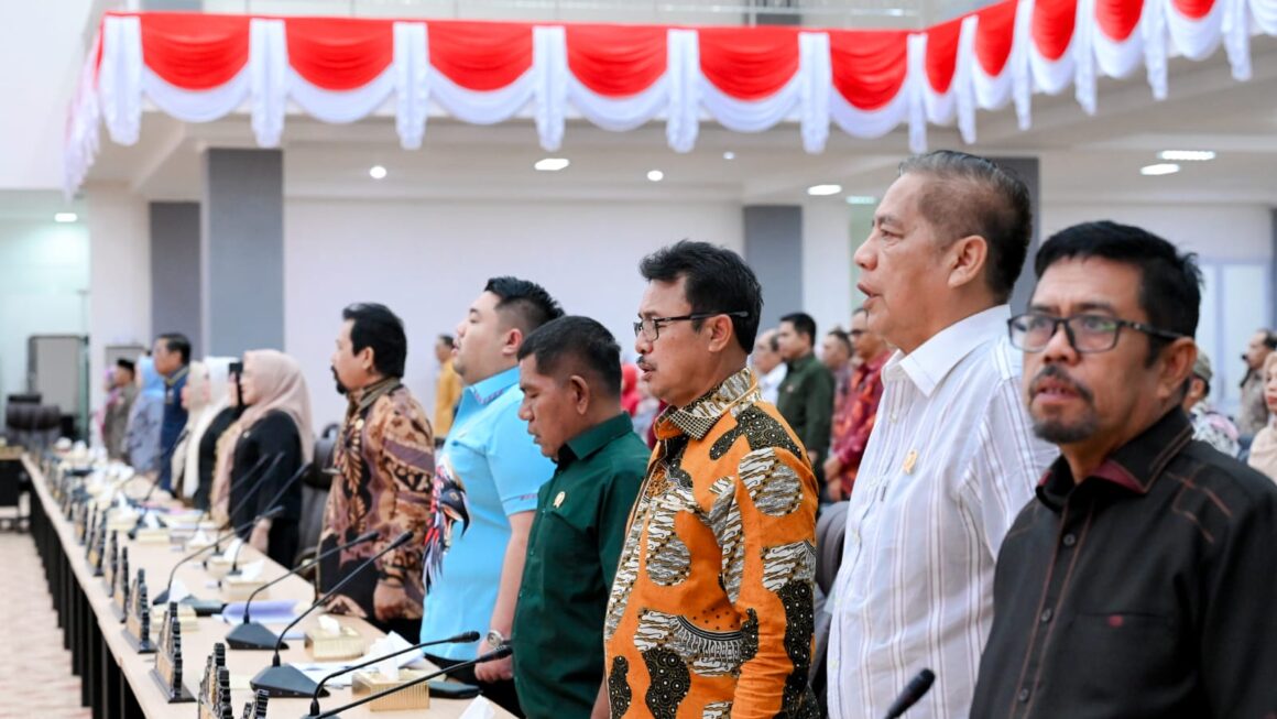 DPRD Sulteng Rapat Paripurna, Bahas Tujuh Raperda Usul Prakarsa