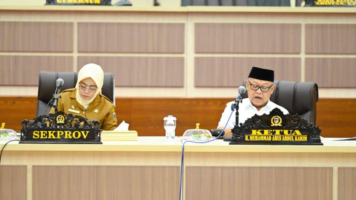 Sekprov Sampaikan Gambaran Umum Pelaksanaan Anggaran 2024