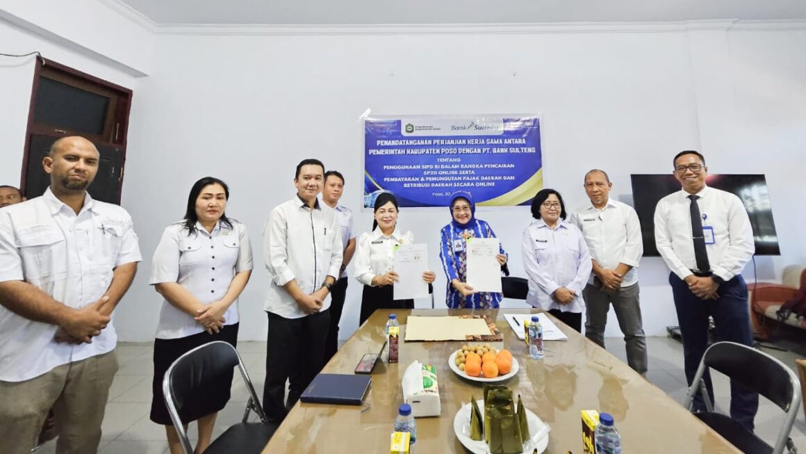 PK SP2D ONLINE PT. Bank Sulteng dengan Pemkab Poso