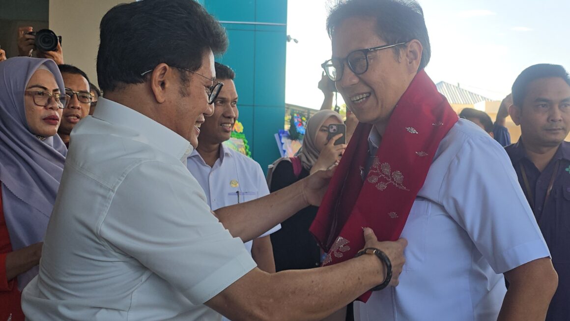 Menkes Budi Tiba di RSUD Undata