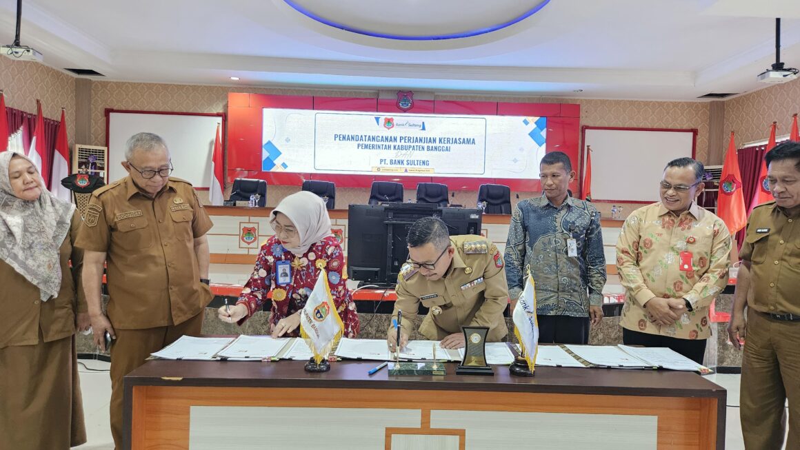 PKS SP2D ONLINE PEMDA BANGGAI Dengan Bank Sulteng