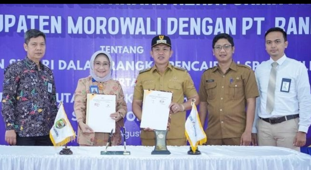 Bank Sulteng Dan Pemkab Morowali MOU SIPD RI