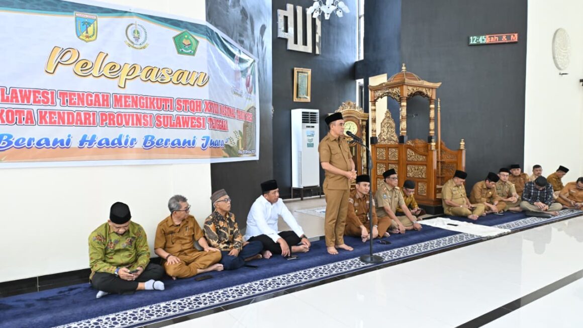 Gubernur Anwar Hafid: Kafilah  Jangan Takut Hadapi STQH