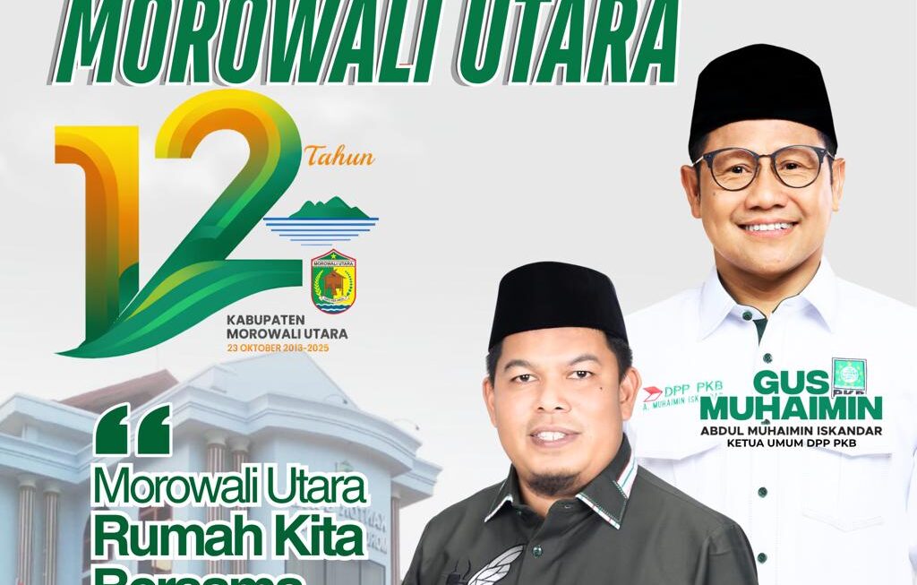 Rayakan HUT ke-12, Muhammad Safri Apresiasi Capaian Morut