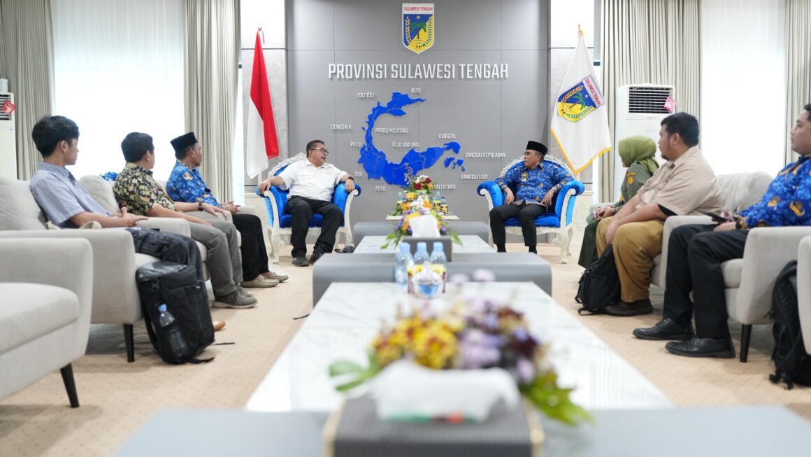 Gubernur Anwar Hafid dan Dirjen LIP Kementan Bahas Penguatan Ketahanan