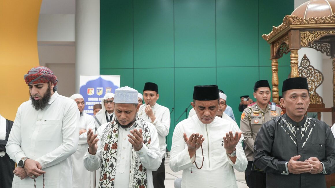 Anwar Hafid Satukan Pemerintah, TNI/Polri, dan Masyarakat di Subuh Berkah