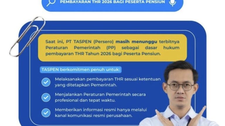 Pensiunan Diminta Waspadai Info Hoaks THR PT.TASPEN