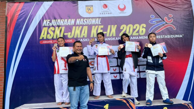 ASKI Sulteng Sumbang 2 Medali Emas di Kejurnas