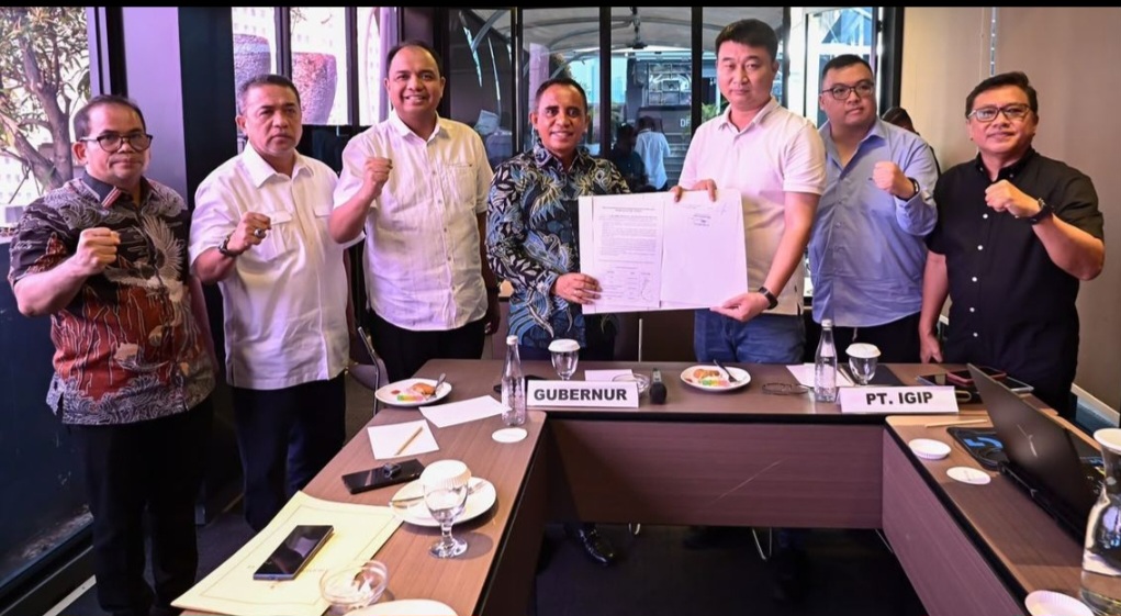 Pemprov Terima Aset Saja Perbaikan Jalan Dari CSR 16 Perusahan Tambang