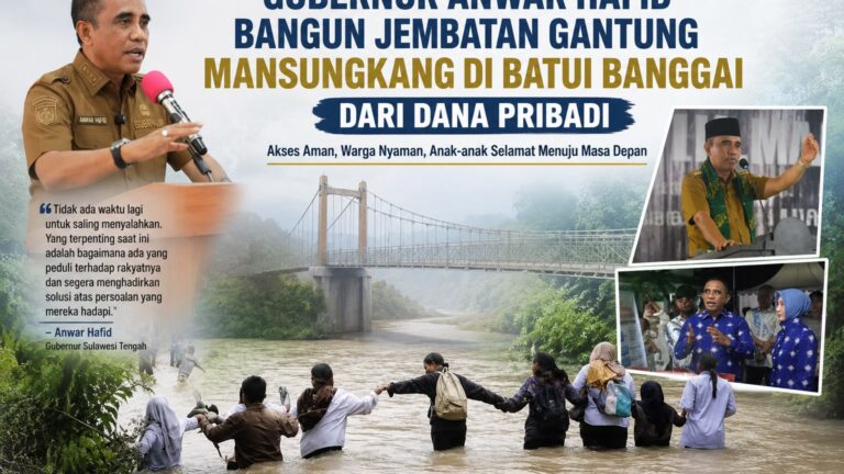 Gubernur Anwar Hafid Peduli Keselamatan Warga