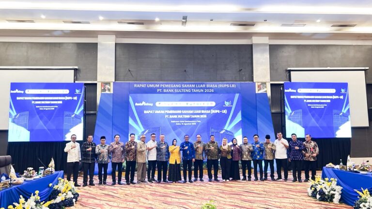 RUPS LB PT Bank Sulteng Tetapkan Perubahan Komposisi Pemegang Saham