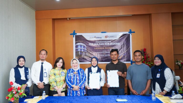 Bank Sulteng Tanda Tangani PKS Dengan Pemda Morowali