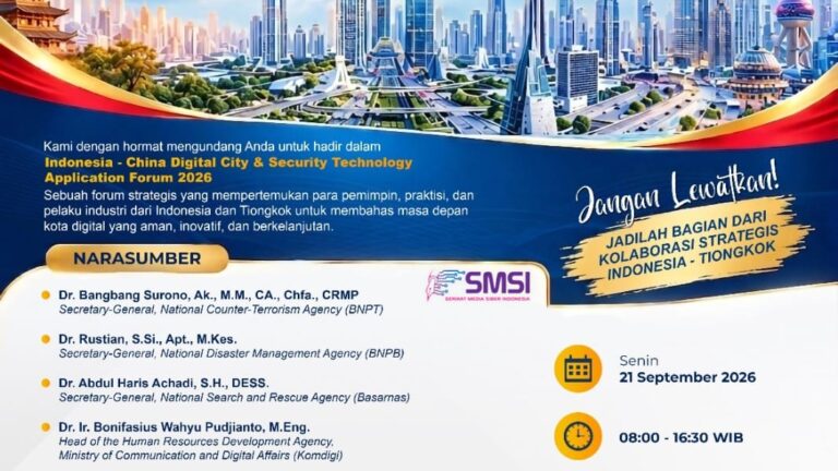 Indonesia-China Gelar Forum Teknologi Kota Digital Perkuat Iklim Investasi