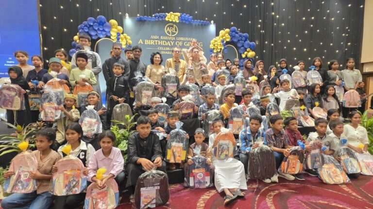 Diusia ke 40 Andi Raharja Limbunan Berbagi Donasi Rp, 46,9 Juta ke Anak Yatim dan Yayasan