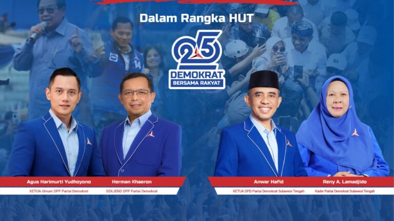 Hadirkan Donor Darah di Hut ke 25 Partai Demokrat