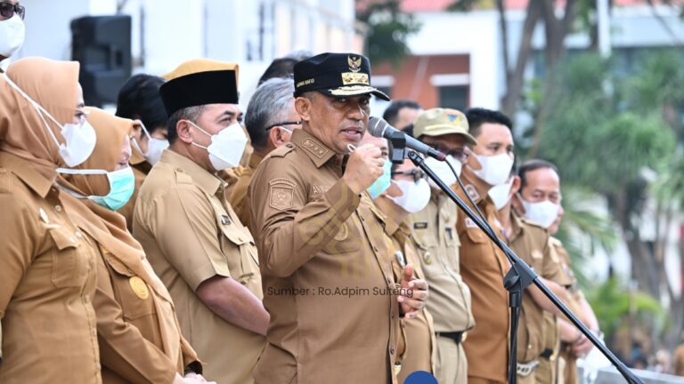 Gubernur Anwar Hafid Minta ASN “Tak Berkeliaran” Ditempat Umum